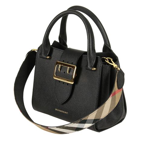 burberry black leather bags|burberry over the shoulder bags.